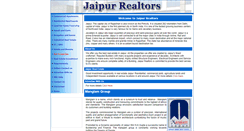 Desktop Screenshot of jaipurrealtors.com